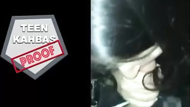 Azer caught on camera giving a blowjob to a stunning girlfriend